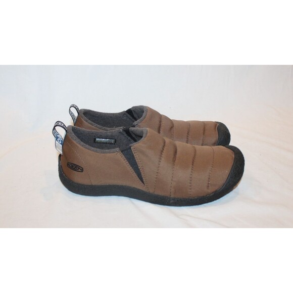 KEEN MEN\'S HOWSER II DARK BROWN QUILTED COMFORT SHOES NWOB SZ 10.5 main image 5